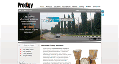 Desktop Screenshot of prodigyadvert.com
